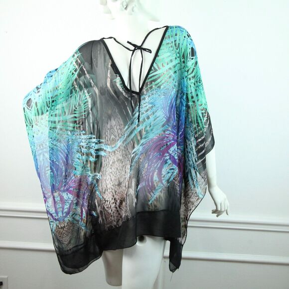 Vintage Small Top Sheer Going Out Y2K Girlie Resort Fairy Ethereal Resort Glam - Picture 3 of 13